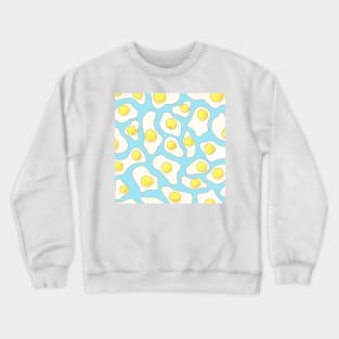 Egg yolk pattern - Breakfast Crewneck Sweatshirt